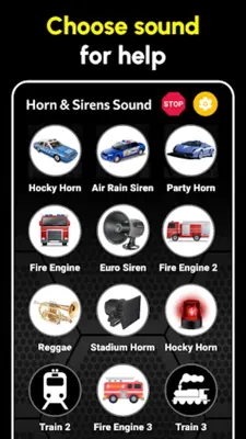 Horn & Sirens Sound android App screenshot 3