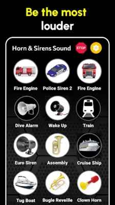 Horn & Sirens Sound android App screenshot 4