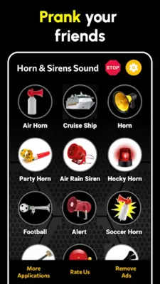 Horn & Sirens Sound android App screenshot 6